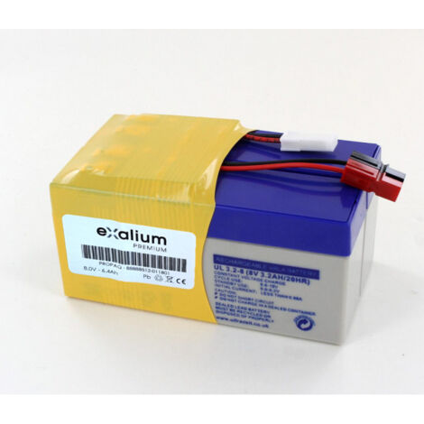 Batería de 8V 6.4Ah con IC para monitor WELCH ALLYN Propaq (501-0008-01)