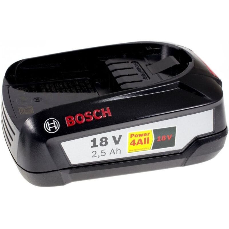 

Batería de alta capacidad para herramienta Bosch PSR 18 LI-2/ Modelo 1600A005B0 Original 2500mAh (Solo para cargador AL 1830 CV)