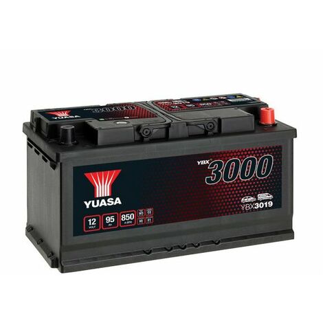 Batería de arranque de plomo 12V 95Ah 850A SMF Yuasa YBX3019