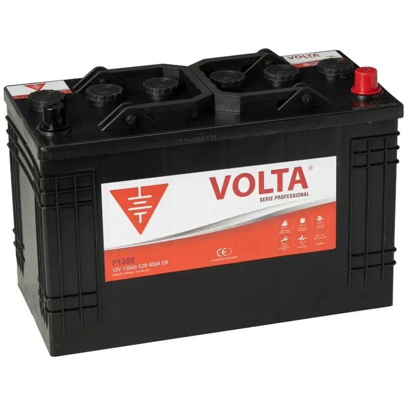 

Volta Baterías - Batería de camión 130Ah 900A borne + dcha