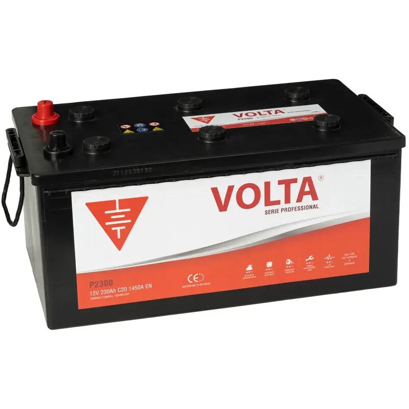 

Batería de camión 230Ah 1450A + IZQ