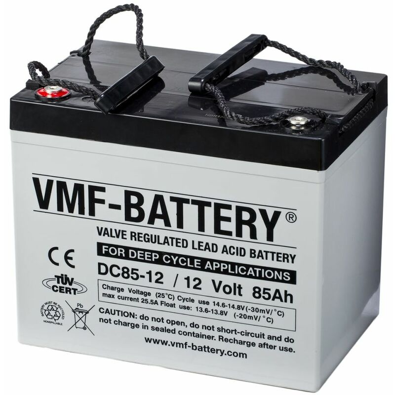 

Batería de ciclo profundo AGM VMF DC85-12, 12 V, 85 Ah - Azul