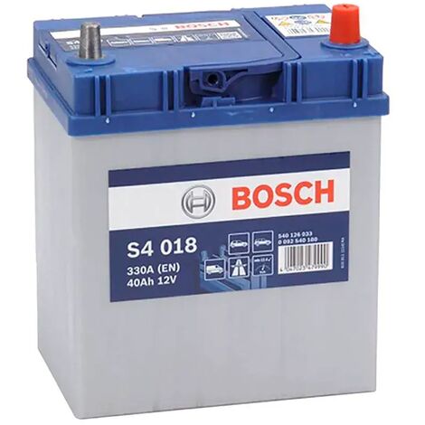 Batería de Coche Bosch 40Ah 330A EN S4018 borne + dcha