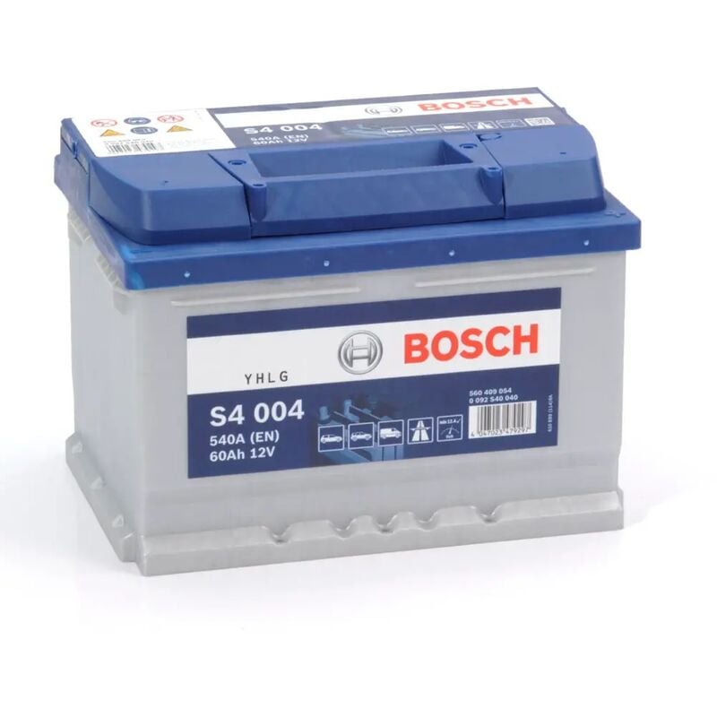 

Batería de Coche 60Ah 540A EN S4004 borne + dcha - Bosch