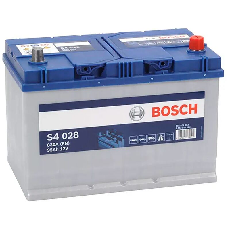 

Batería de Coche Bosch 95Ah 830A EN S4028 borne + dcha