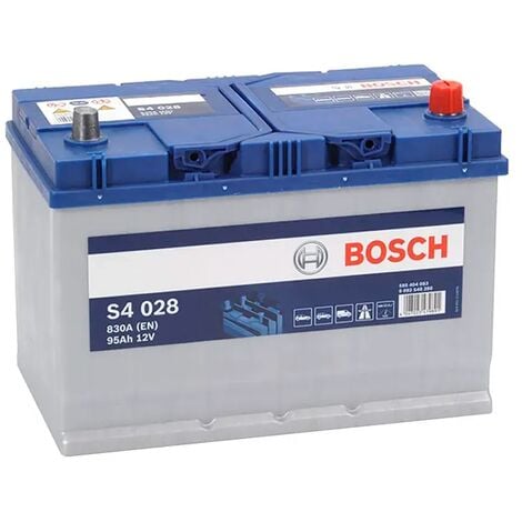 Batería de Coche Bosch 95Ah 830A EN S4028 borne + dcha