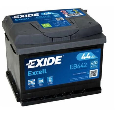 Batería de coche Tudor 44Ah EB442 Exide