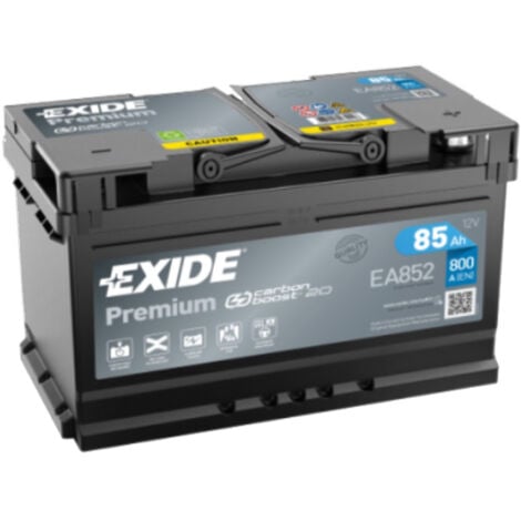 Batería de coche Tudor 85Ah EA852 Exide