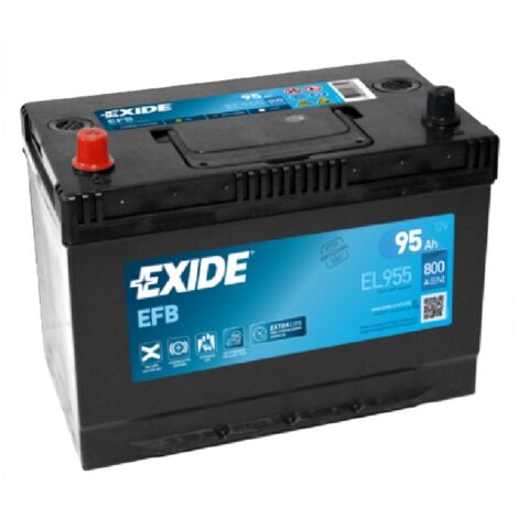 Batería de Coche Tudor 95Ah EFB EL955 START/STOP