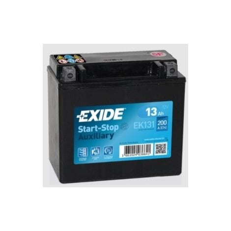 EXIDE Batería de Coche Tudor Start-Stop Auxiliary EK131