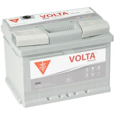 Batería de coche Volta SILVER 12V 62AH 580A 242x175x175mm +Dcha.