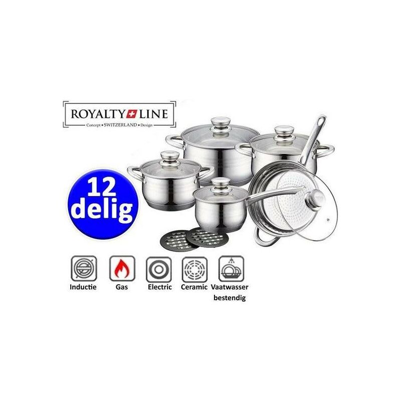 

Batería de Cocina de 12 pzs RL-1232