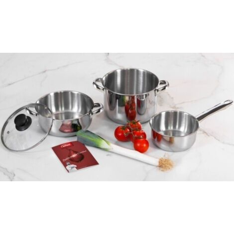 Batería de Cocina Inoxibar Acero