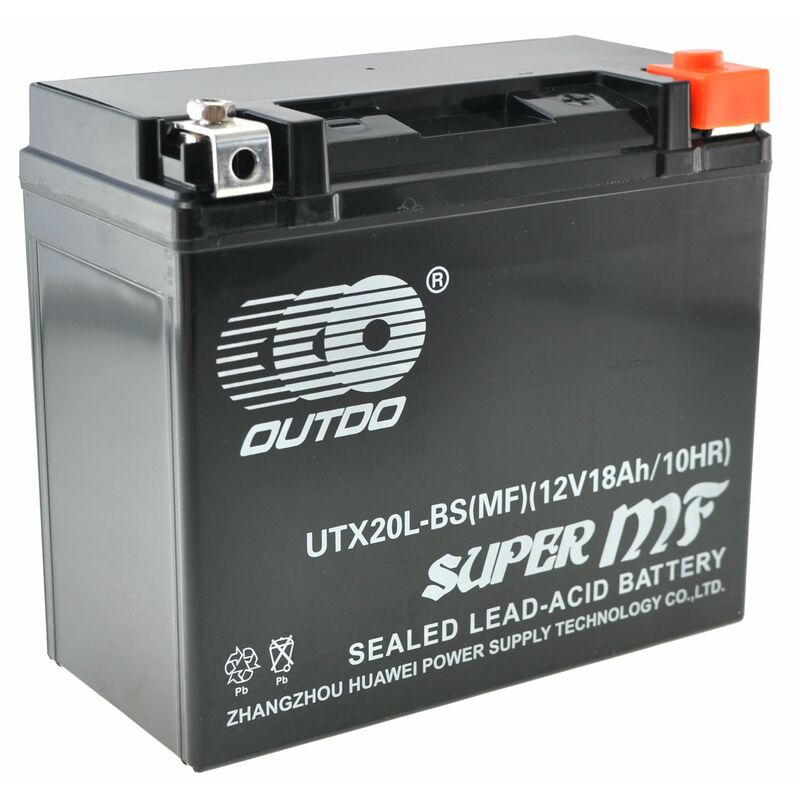 

Outdoo - Bateria de GEL AGM YTX20L-BS 20AH (GT20-3)