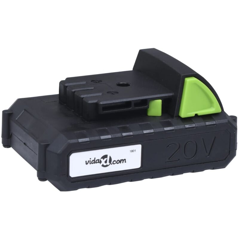 

vidaXL Batería de ion-litio 20 V 1500 mAh - Negro