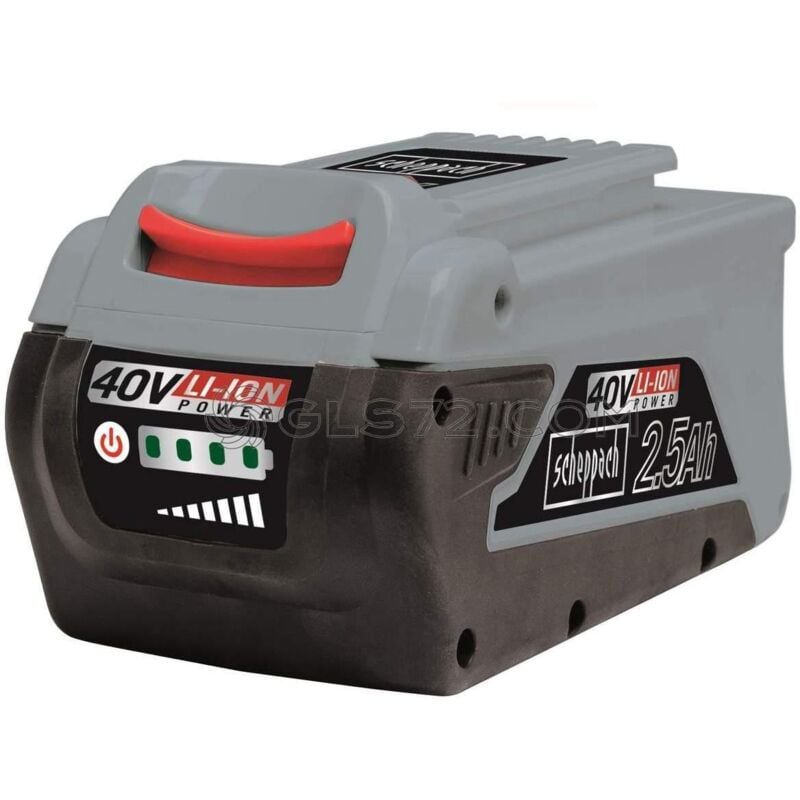 

BATERÍA DE LITIO 2.5 Ah 40V SCHEPPACH BPS2.5-40Li