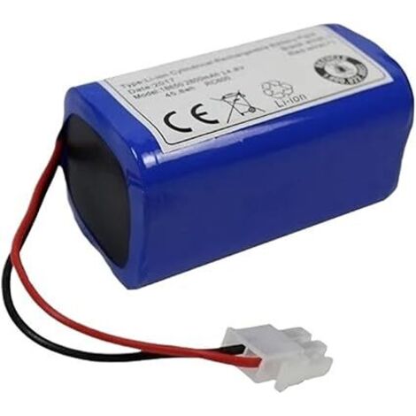Batería de litio de 14,8 V con 2800 mAh para iLife A4, A4s, V7, A6, V7s Plus: batería de larga duración y carga rápida.