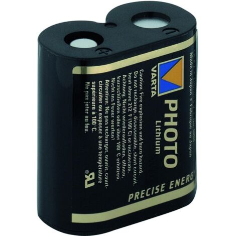 Batería de litio de 6 V, tipo Cr-P2