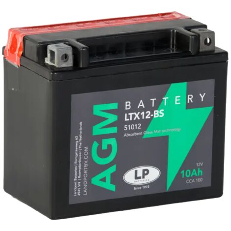 Batería de Moto 10Ah 12V LP LTX12-BS