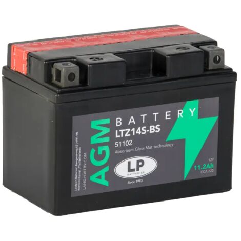 Batería de Moto 11,2Ah 12V LP LTZ14S-BS