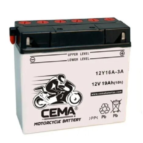 Batería de moto 12Y16A-3A  Plomo ácido 12C16A-3A