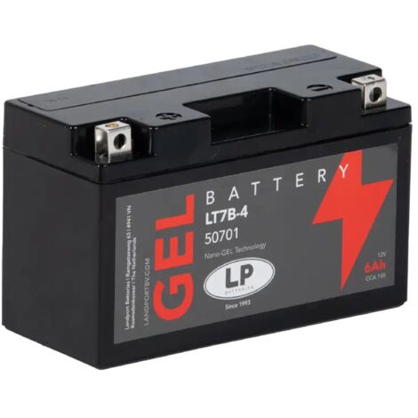 Batería de Moto 6,5Ah 12V LP LT7B-4