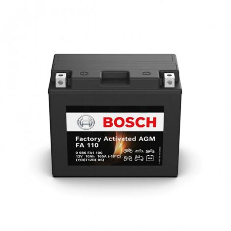 Batería de Moto Bosch FA110 10Ah 165A 12V