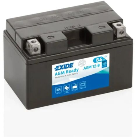 Batería De Moto Exide AGM12-8 (12V 9Ah)