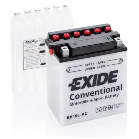 Batería de Moto EXIDE EB10L-A2 11Ah 12V