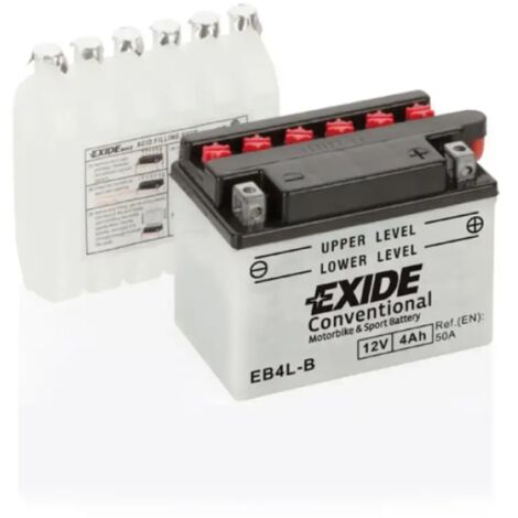 Batería de Moto EXIDE EB4L-B 12V 4Ah