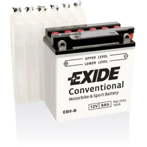 Batería de Moto EXIDE EB9-B 5Ah 12V