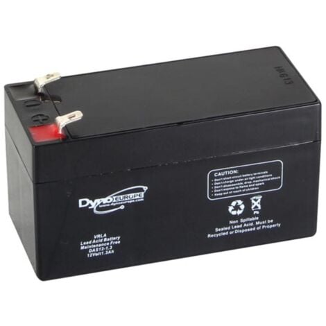 TOOLLAND BATERÍA DE PLOMO ÁCIDO 12 V - 1.3 Ah 96.5 x 45 x 59 mm