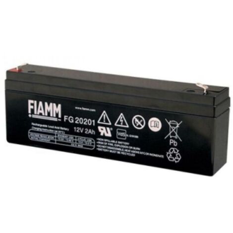 Batería de plomo Fiamm 12V 2Ah FG20201