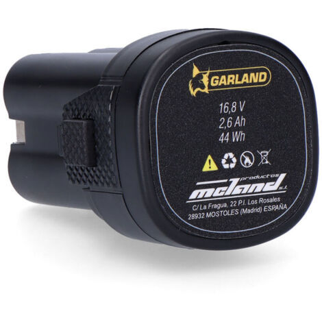 Bateria de recambio cepa 16.8v 2,6ah para 84113 garland