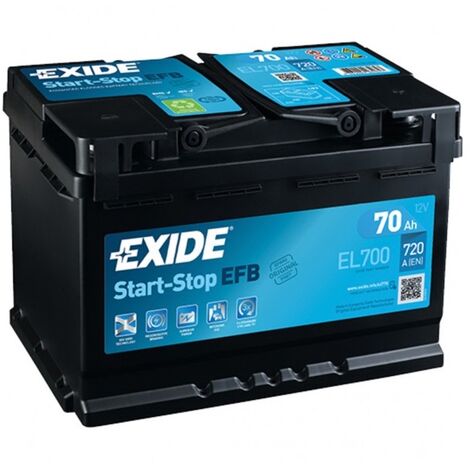 FULMEN Batería Exide 70Ah EL700 EFB