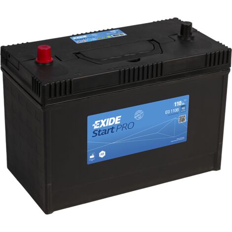Batería EXIDE Start PRO EG110B G31 110AH/950A(EN) 12V/E9 (33cm x 17,3cm x 24cm)