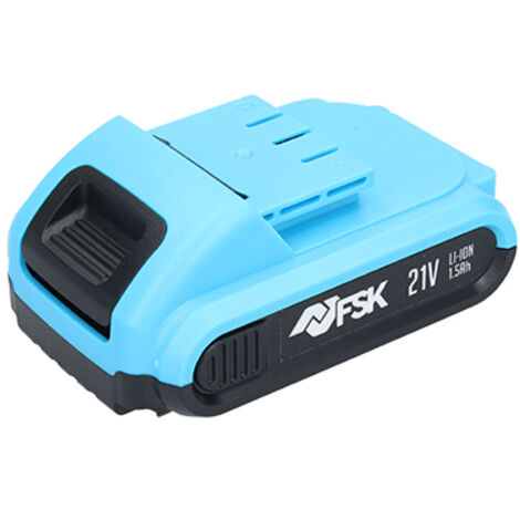 Batería de litio 21V 1,5Ah para taladro FSKTAB101 – Compatible con FSKTAB001 – Tecnología avanzada para uso intensivo – Ferrestock