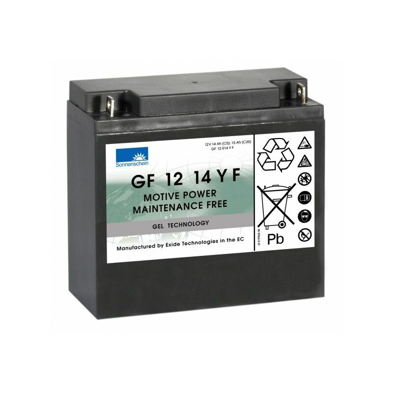 

Batería Gel 12V 14Ah GF12014YF Dryfit