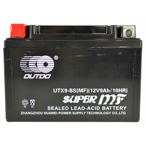 Batería AGM 12v 9Ah  Deck Sellada DB12-9 - Baterias web