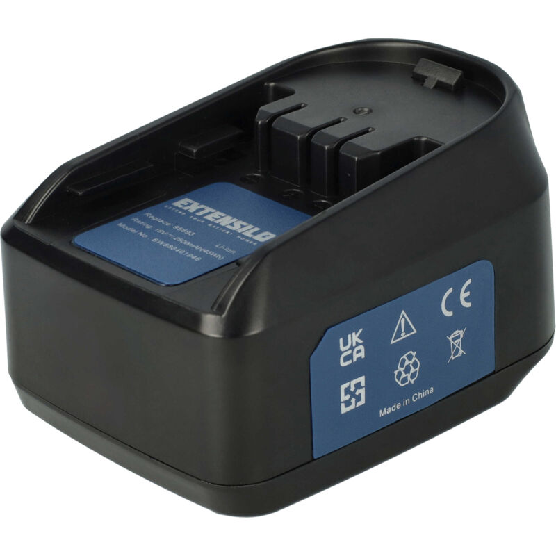 

batería Li-Ion 2000mAh (18V) para herramienta Güde 18V-set de herramientas de jardín, GD 95693, GD95693 y 58100, 58104, 58106, 95148, 95149, 95690.