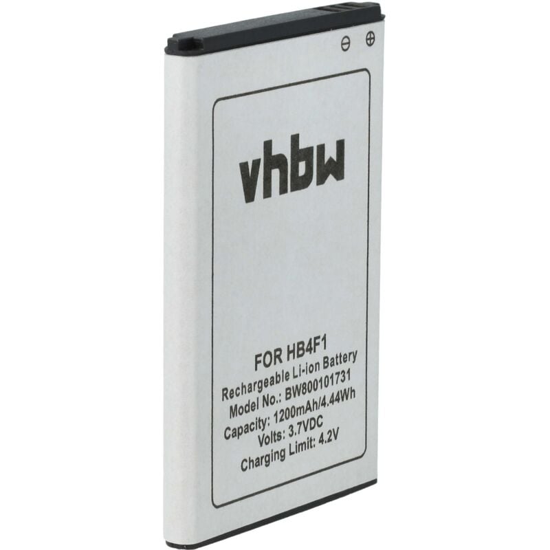 

BATERÍA LI-ION compatible con HUAWEI, T-Mobile Pulse, etc. sustituye HB4F1 / BLT005