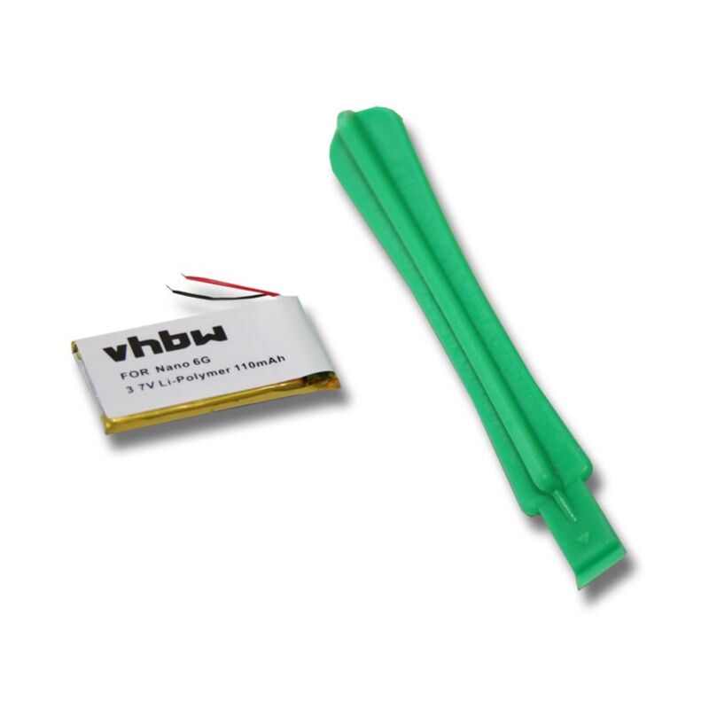 

BATERÍA LI-POLÍMERO 110mAh apta para APPLE Nano 6° Generación sustituye a: 616-0531