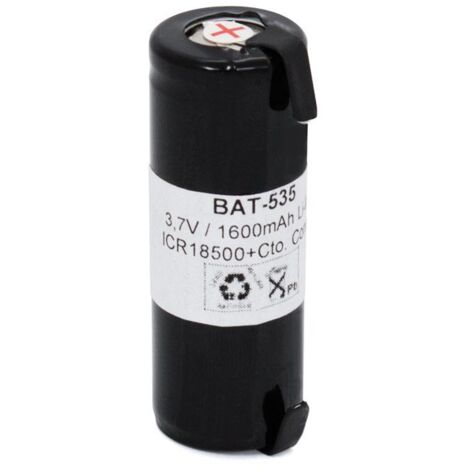 Bateria Litio 3,7V 1600ma Con Cto. Control IR18490