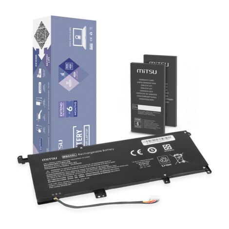 Batería MB04XL para HP Envy 15-AQ, 15T-AQ y X360 15-AR