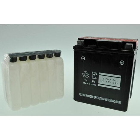 OUTDOO Bateria Moto de GEL YTX7L-BS GEL (6-FMA-7D)