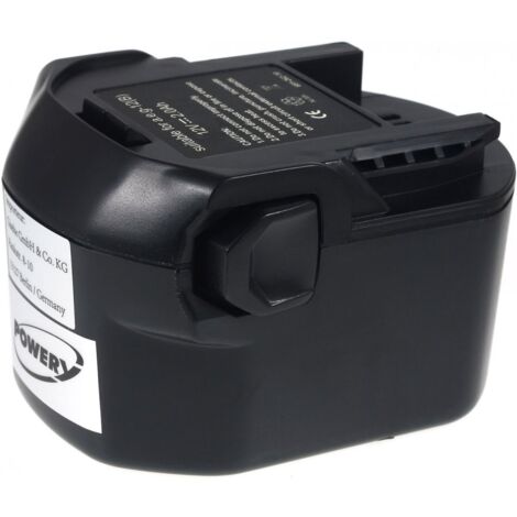 Batería para AEG Atornillador BS 12C 2000mAh NiMH