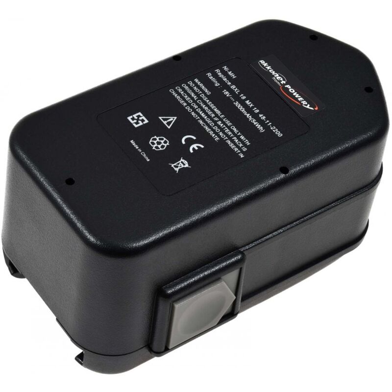 

Powery - Batería para AEG modelo System 3000 BF18 3000mAh NiMH