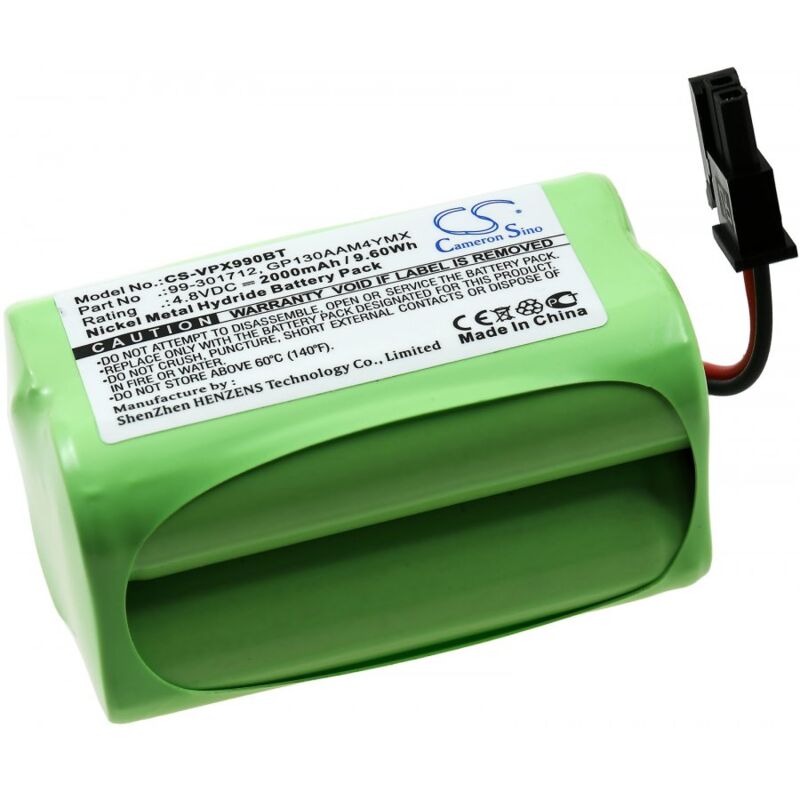 

Powery - Batería para alarma Visonic PowerMaster 10 / Powermax Express / Modelo GP130AAM4YMX