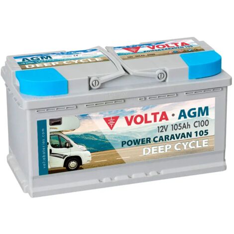 Batería Para Caravana Volta POWER CARAVAN 105 12V 105Ah