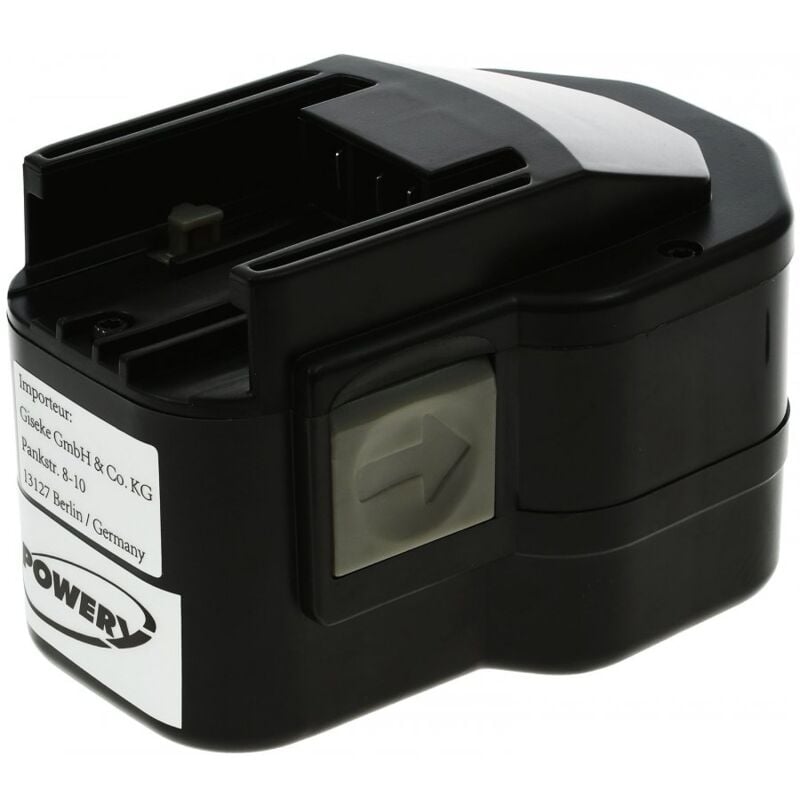 

Powery - Batería para herramienta AEG B12 PBS3000-Serie (12V 2500mAh)
